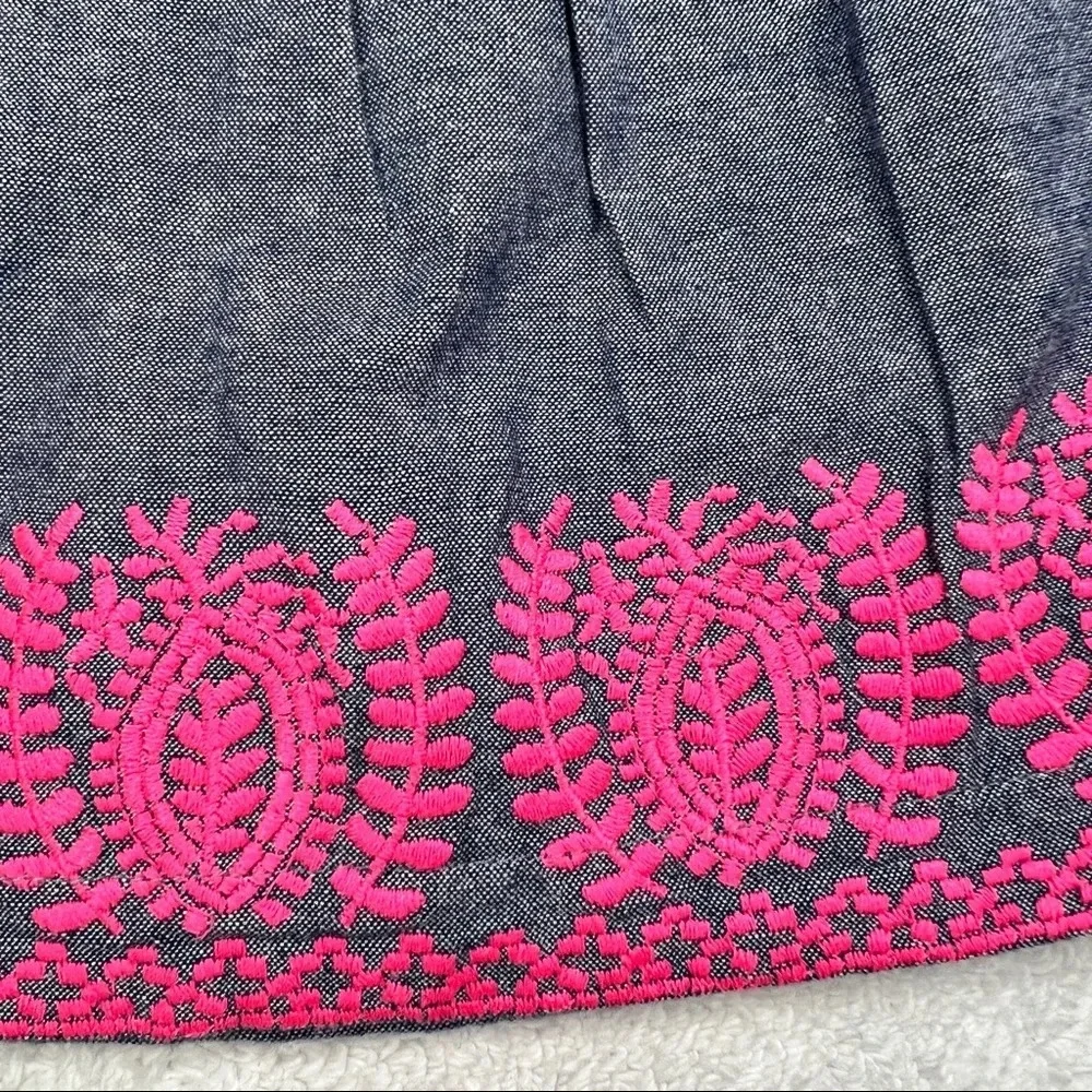 Genuine Kids Oshkosh Baby Girl 0-3 Months 100% Cotton Dress - Picture 4 of 6